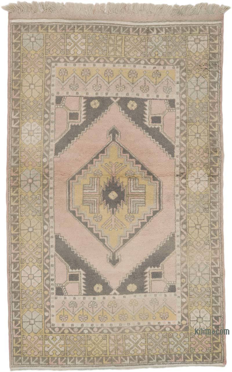 El Dokuma Vintage Halı - 111 cm x 180 cm - K0068900