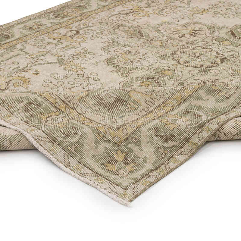 Vintage Turkish Hand-Knotted Rug - 5' 9" x 8' 9" (69" x 105") - K0068908