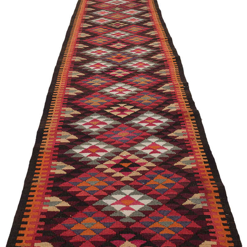 Vintage Anadolu Kilim Yolluk - 82 cm x 375 cm - K0068911