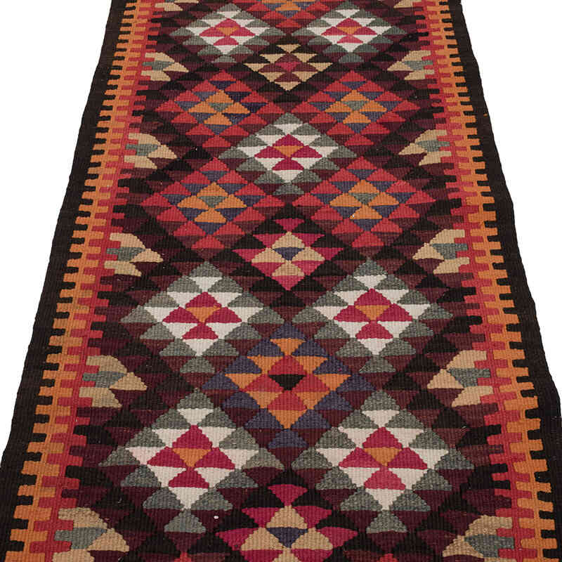 Vintage Anadolu Kilim Yolluk - 82 cm x 375 cm - K0068911