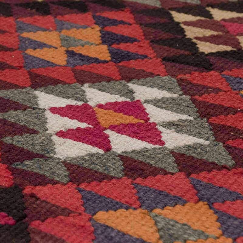 Vintage Anadolu Kilim Yolluk - 82 cm x 375 cm - K0068911