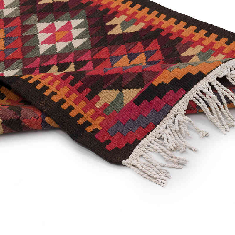 Vintage Anadolu Kilim Yolluk - 82 cm x 375 cm - K0068911