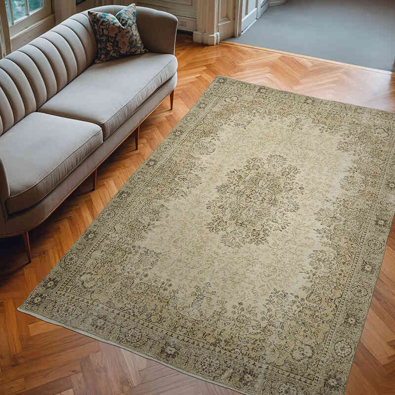 El Dokuma Vintage Hali - 202 cm x 302 cm - K0068914