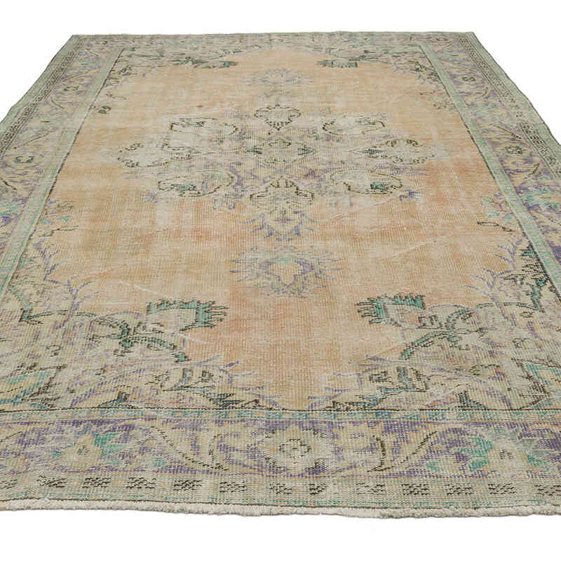Alfombra Vintage Turca Anudada a Mano - 200 cm x 300 cm - K0068920