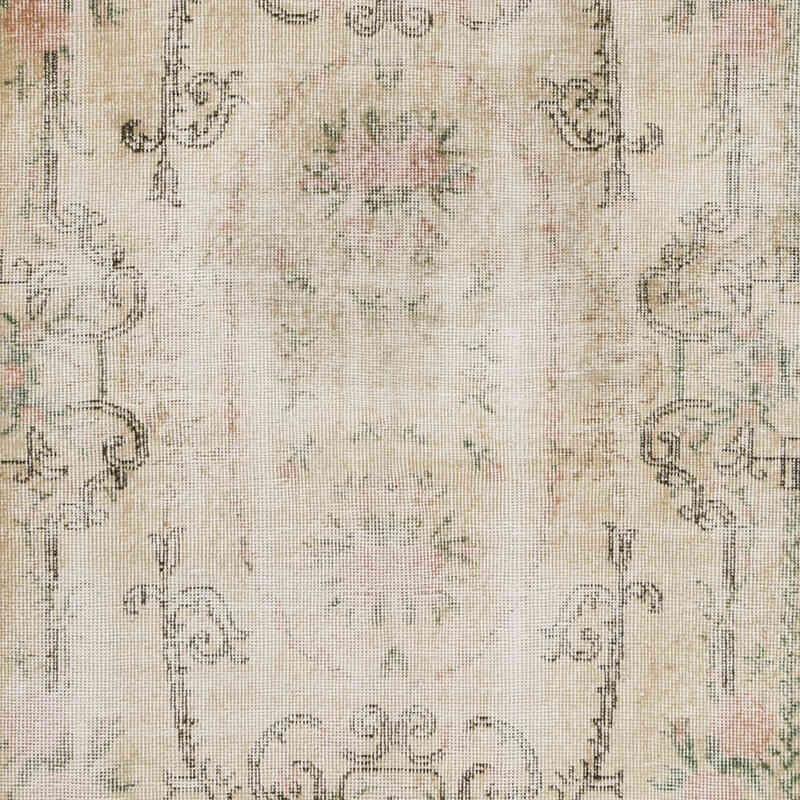 El Dokuma Vintage Halı - 114 cm x 205 cm - K0068921