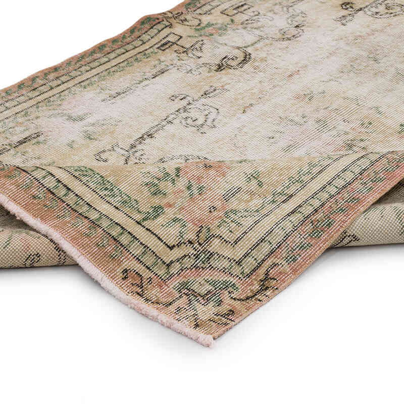 El Dokuma Vintage Halı - 114 cm x 205 cm - K0068921