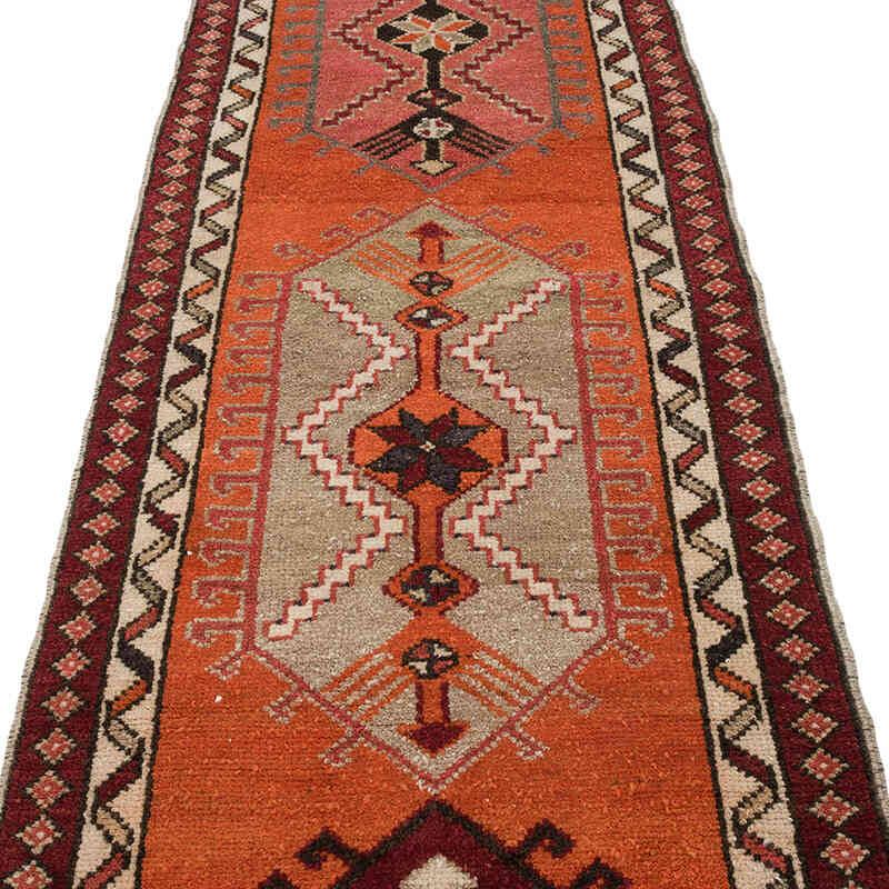 Vintage Anadolu Yolluk - 94 cm x 427 cm - K0068928