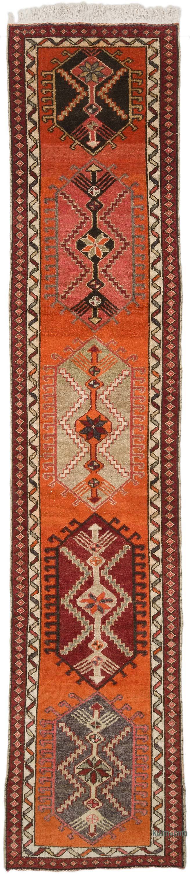 Vintage Anadolu Yolluk - 94 cm x 427 cm - K0068928
