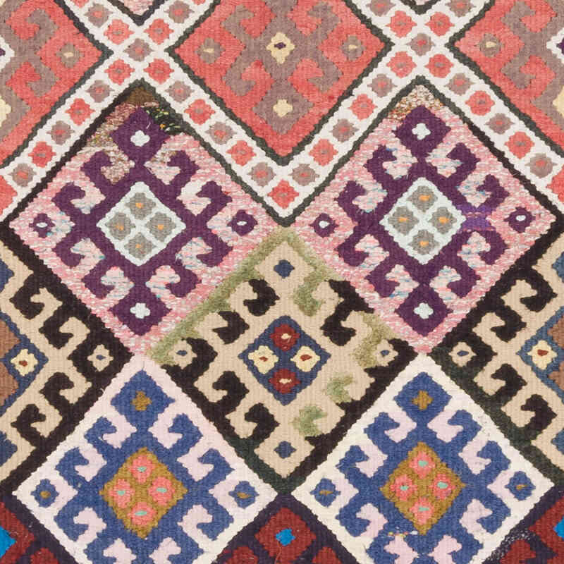 Vintage Tribal Kilim Runner - 2' 11" x 10' 8" (35" x 128") - K0068929