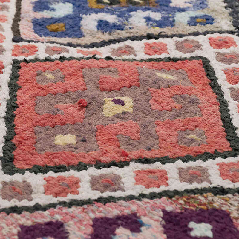 Vintage Tribal Kilim Runner - 2' 11" x 10' 8" (35" x 128") - K0068929