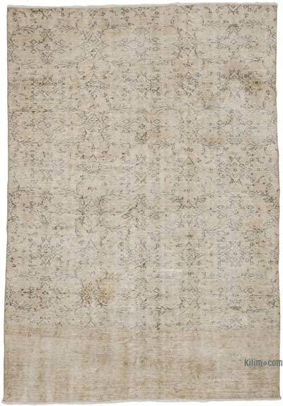 Vintage Turkish Hand-Knotted Rug - 5' 11" x 8' 4" (71" x 100")