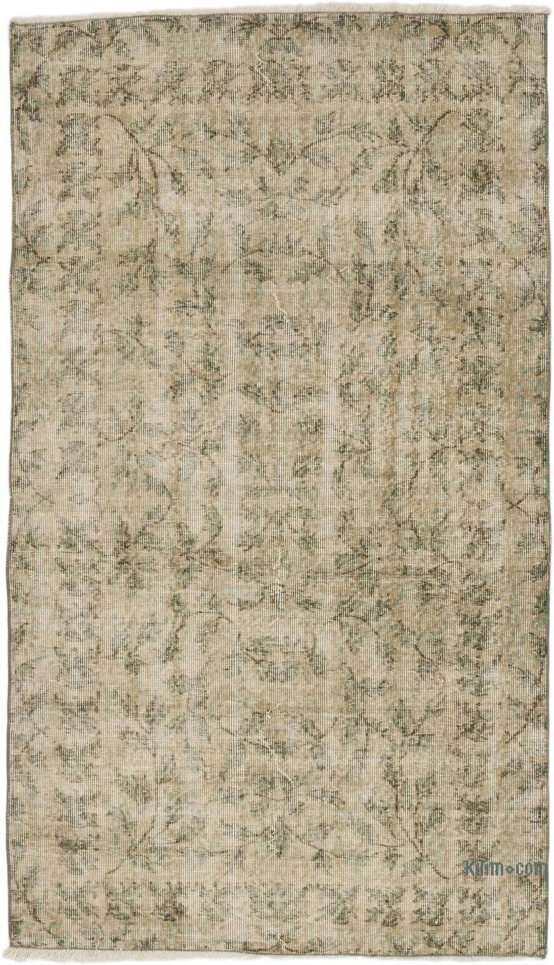 Vintage Turkish Hand-Knotted Rug - 3' 9" x 6' 5" (45" x 77") - K0068939