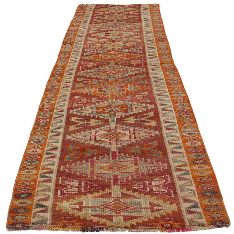 Vintage Anadolu Yolluk - 86 cm x 290 cm - K0068948