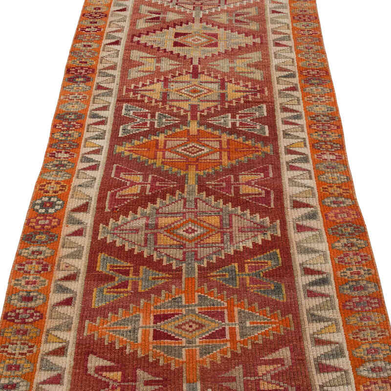 Vintage Anadolu Yolluk - 86 cm x 290 cm - K0068948