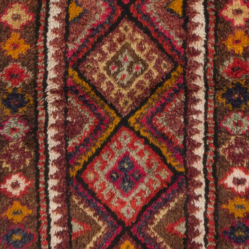 Vintage Tribal Runner Rug - 2' 11" x 13' 10" (35" x 166") - K0068958