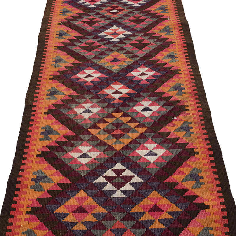 Vintage Anadolu Kilim Yolluk - 86 cm x 307 cm - K0068962