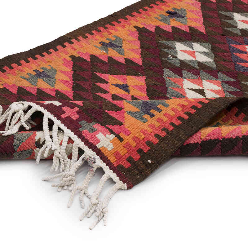 Vintage Anadolu Kilim Yolluk - 86 cm x 307 cm - K0068962