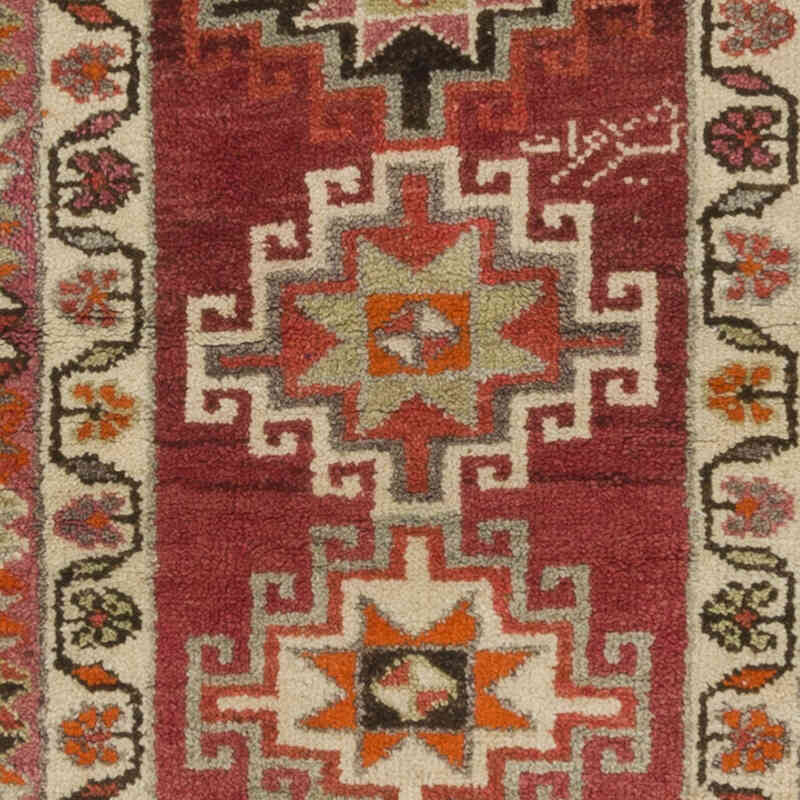 Vintage Tribal Runner Rug - 2' 9" x 10' 7" (33" x 127") - K0068963