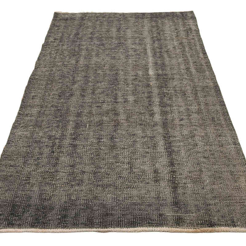Boyalı El Dokuma Vintage Halı - 92 cm x 184 cm - K0068970