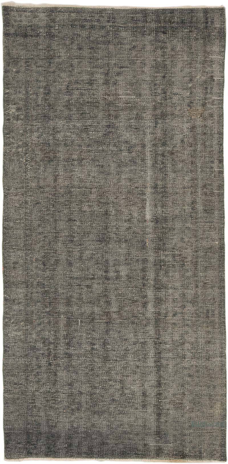 Boyalı El Dokuma Vintage Halı - 92 cm x 184 cm - K0068970