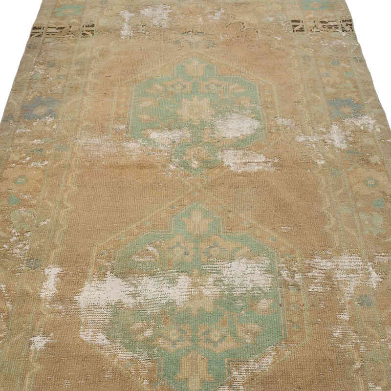 Vintage Turkish Hand-Knotted Rug - 4'  x 7' 11" (48" x 95") - K0068975