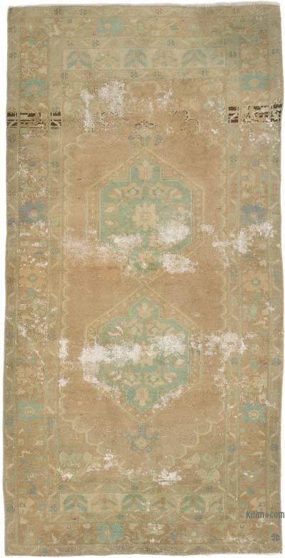 Alfombra Vintage Turca Anudada a Mano - 122 cm x 241 cm
