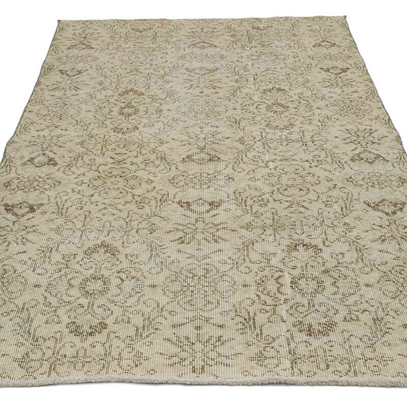 Vintage Turkish Hand-Knotted Rug - 3' 9" x 6' 9" (45" x 81") - K0068976