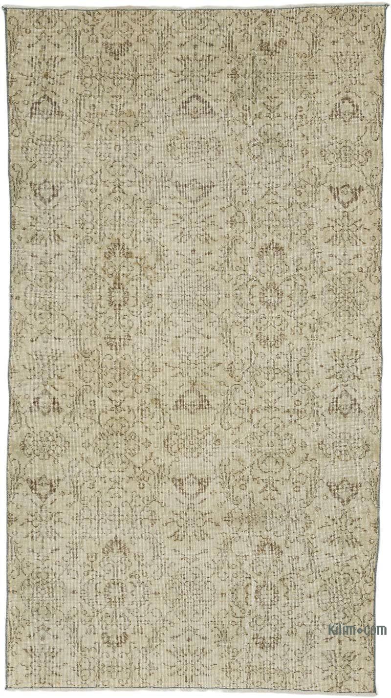 Vintage Turkish Hand-Knotted Rug - 3' 9" x 6' 9" (45" x 81") - K0068976