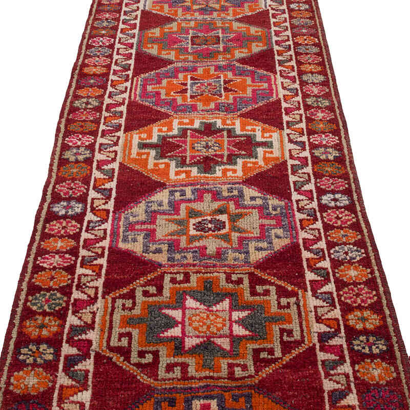 Vintage Anadolu Yolluk - 90 cm x 338 cm - K0068981