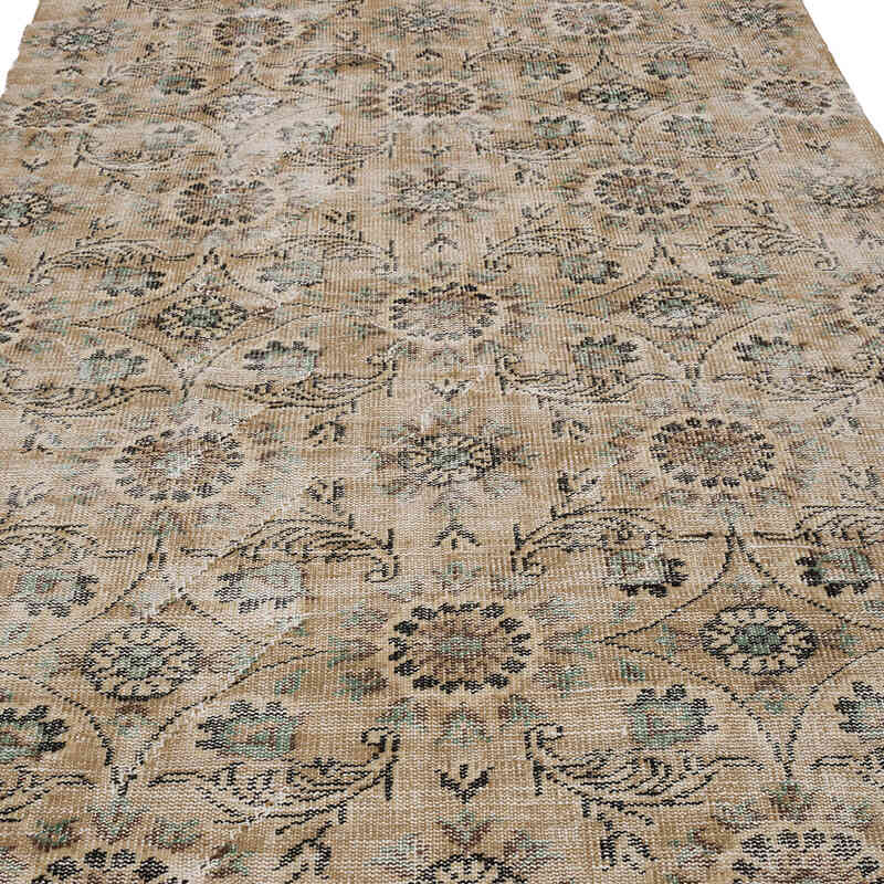 Alfombra Vintage Turca Anudada a Mano - 170 cm x 252 cm - K0068982