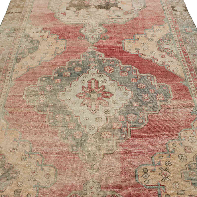 Alfombra Vintage Turca Anudada a Mano - 150 cm x 324 cm - K0068986