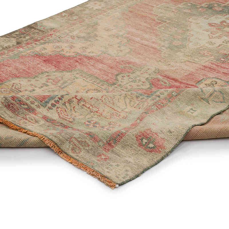 Alfombra Vintage Turca Anudada a Mano - 150 cm x 324 cm - K0068986