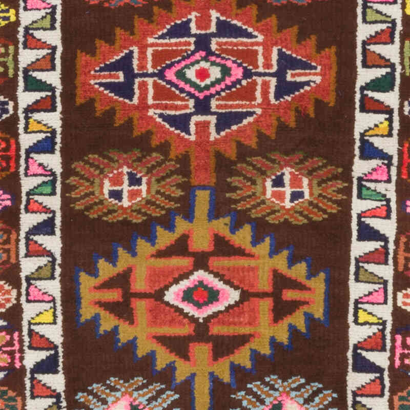 Alfombra Vintage de pasillo - 85 cm x 367 cm - K0068990