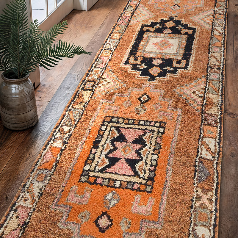 Vintage Anadolu Yolluk - 94 cm x 308 cm - K0068991