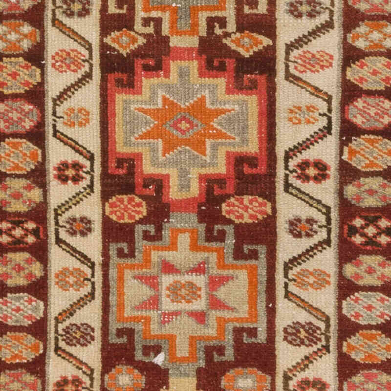 Vintage Tribal Runner Rug - 2' 9" x 13' 4" (33" x 160") - K0068993