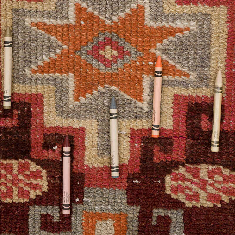 Vintage Tribal Runner Rug - 2' 9" x 13' 4" (33" x 160") - K0068993