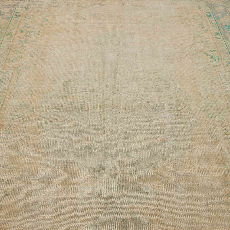 Alfombra Vintage Turca Anudada a Mano - 212 cm x 286 cm - K0068994