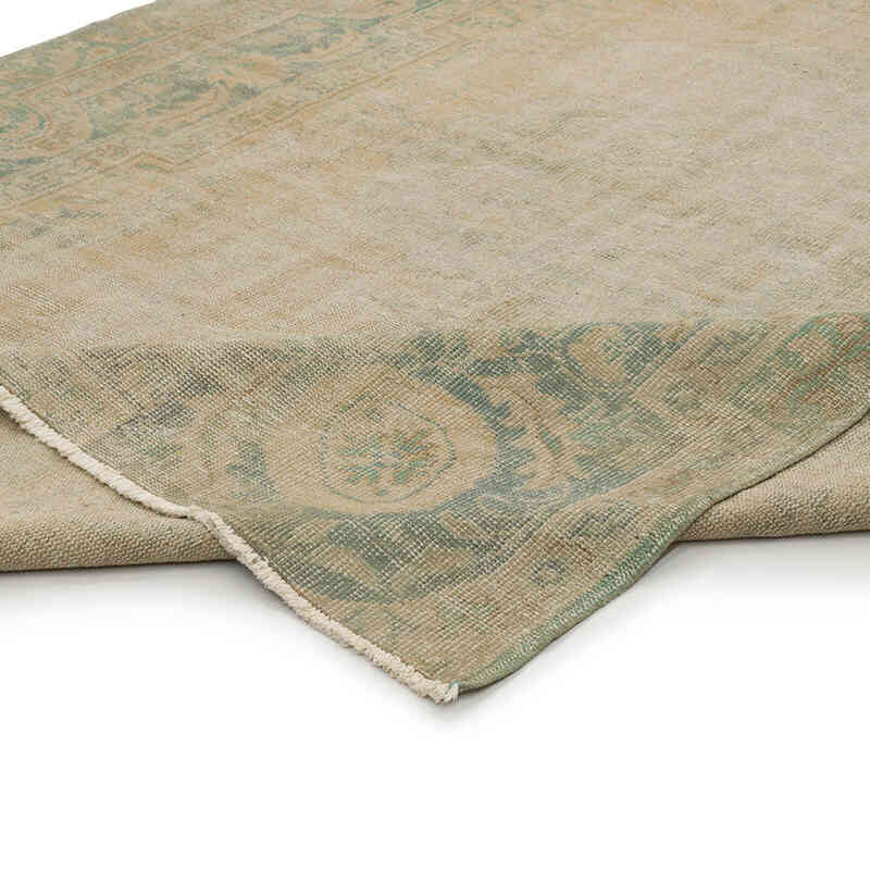 Alfombra Vintage Turca Anudada a Mano - 212 cm x 286 cm - K0068994