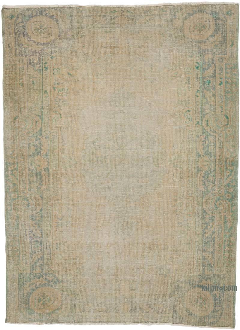 Alfombra Vintage Turca Anudada a Mano - 212 cm x 286 cm - K0068994