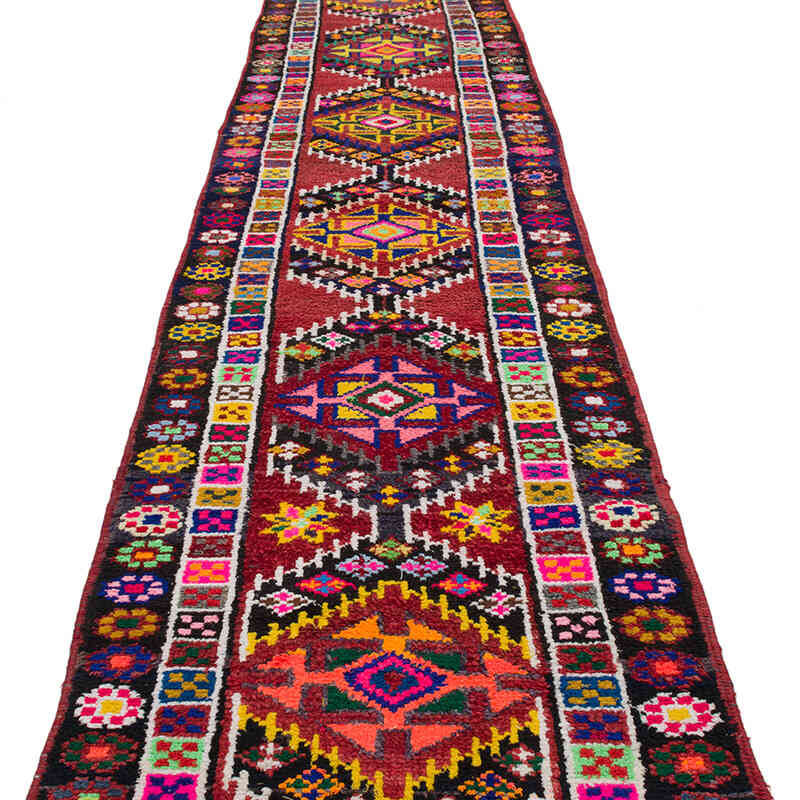 Vintage Anadolu Yolluk - 85 cm x 406 cm - K0068998