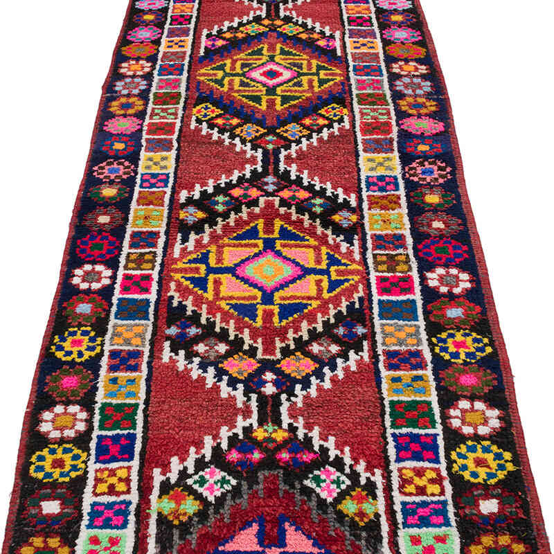 Vintage Anadolu Yolluk - 85 cm x 406 cm - K0068998