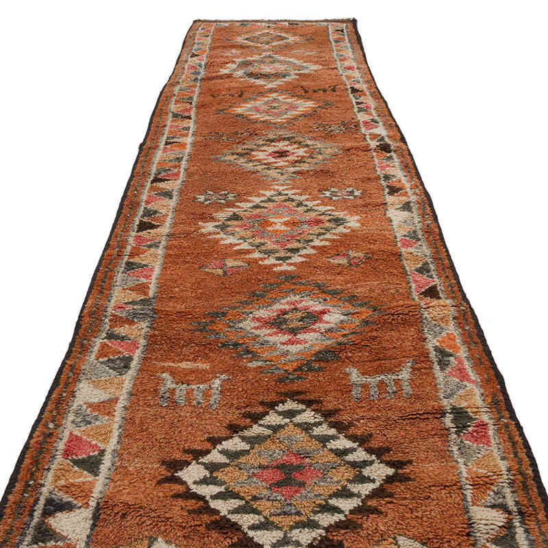 Vintage Anadolu Yolluk - 96 cm x 370 cm - K0068999