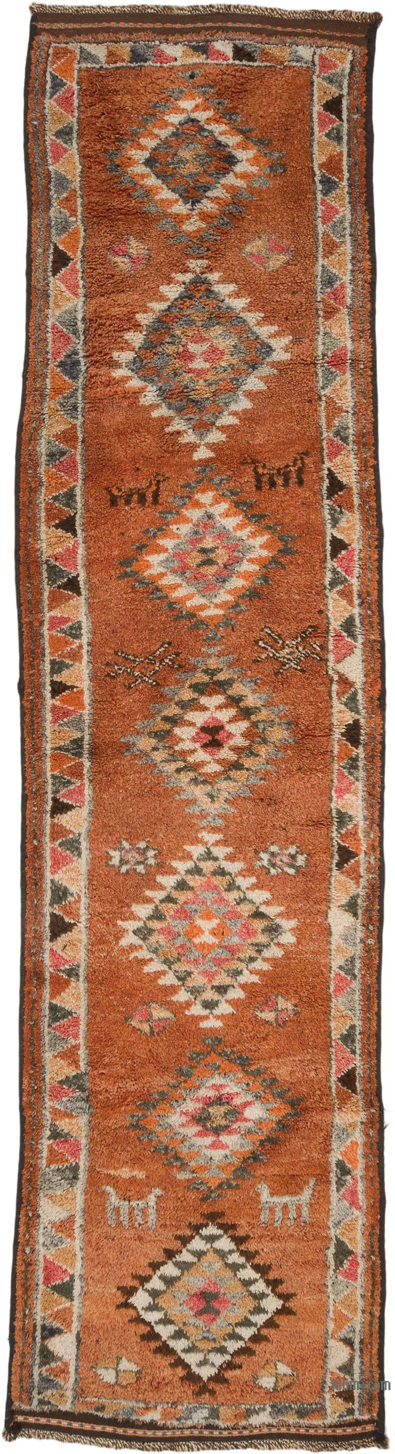 Vintage Anadolu Yolluk - 96 cm x 370 cm - K0068999