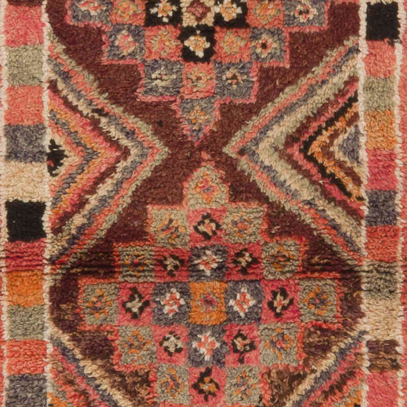 Vintage Tribal Runner Rug - 2' 8" x 11' 7" (32" x 139") - K0069001