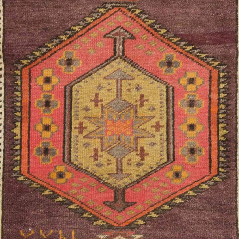 Vintage Tribal Runner Rug - 2' 9" x 11' 2" (33" x 134") - K0069011
