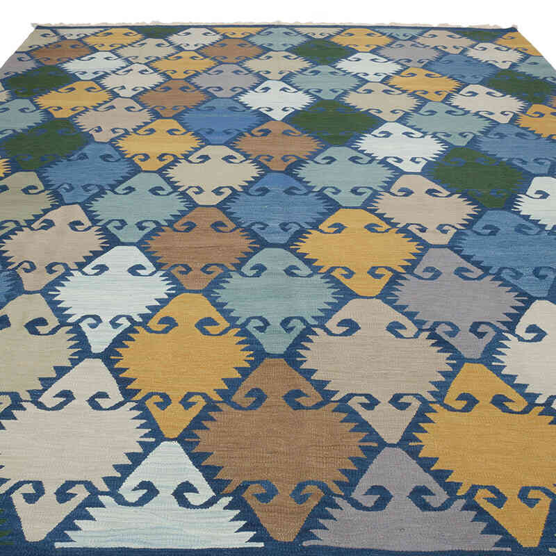 Yeni Kök Boya El Dokuma Kilim - 248 cm x 347 cm - K0069014