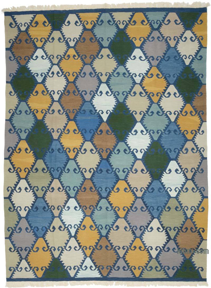Yeni Kök Boya El Dokuma Kilim - 248 cm x 347 cm - K0069014