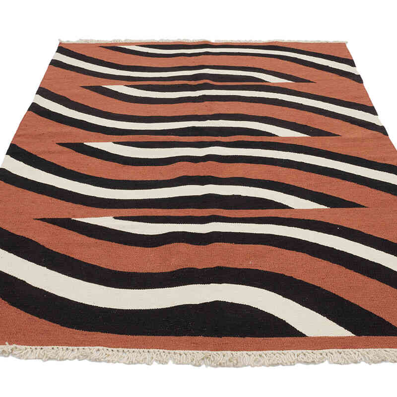 Yeni Kök Boya El Dokuma Kilim - 124 cm x 196 cm - K0069015