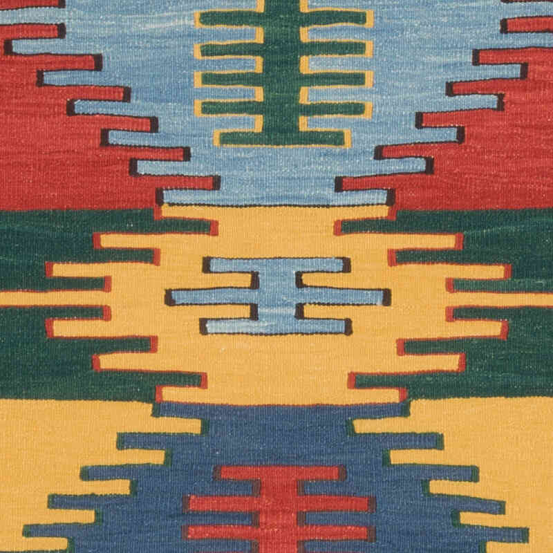 New Handwoven Turkish Kilim Runner - 2' 11" x 11' 3" (35" x 135") - K0069016