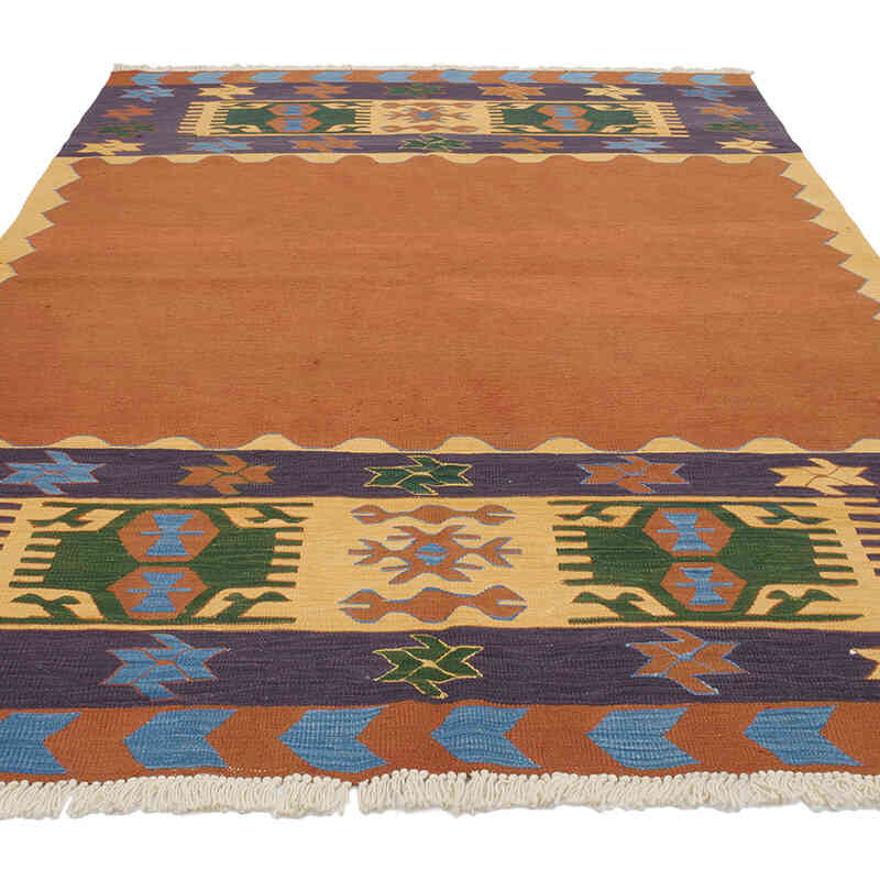 Nueva Alfombra Turca Kilim - 183 cm x 253 cm - K0069019